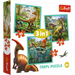 Trefl Puzzle 3w1 Niezwykły świat dinozaurów 34837 106 elementów