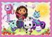 Puzzle Koci Domek Gabi Trefl 4 układanki