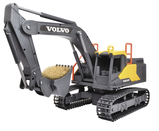 Zdalnie sterowana koparka Volvo Construction światło i dźwięk