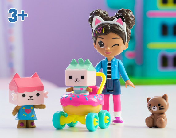 Koci Domek Gabi Zestaw Kocia Opiekunka Gabby's Dollhouse figurki + akcesoria
