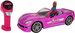 Zdalnie Sterowany różowy Kabriolet Barbie auto RC Dream Car 38 cm
