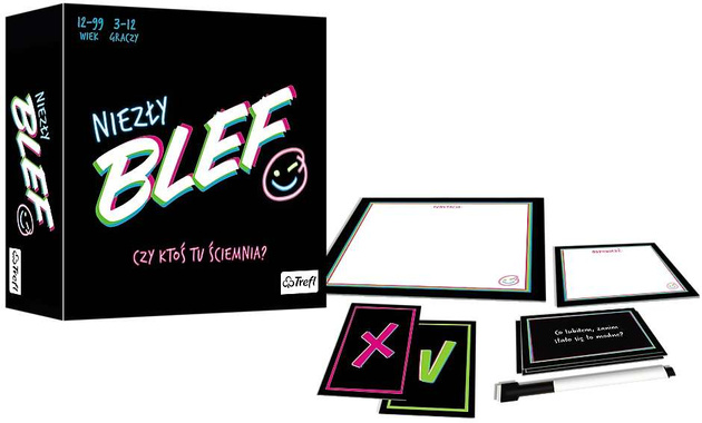 Niezły Blef Gra Karciana Towarzyska Rodzinna Trefl 12+