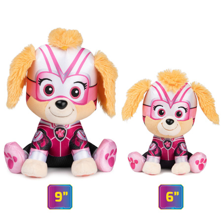 Psi Patrol The Mighty Movie Wielki Film Kosmopieski Maskotki Skye oraz Chase pluszak miękka przytulanka Piesek 23 cm