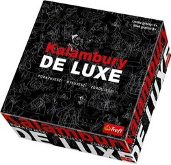 Gra Kalambury De Luxe Trefl Pokazujesz rysujesz zgadujesz Towarzyska