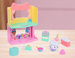 Koci Domek Gabi Film Zestaw Kuchnia z Posypką Łakotka Gabby's Dollhouse the Movie 