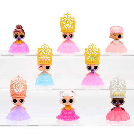 L.O.L. Surprise kula niespodzianka Księżniczka Princess Baby Sisters Series laleczka
