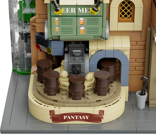 Klocki konstrukcyjne Pantasy Budynek Browaru Craft Beer Brewary 3252 elementy