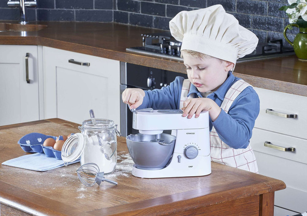 Duży Mikser Robot Kuchenny Dla Dzieci Zabawkowy Kenwood Casdon 24 Cm