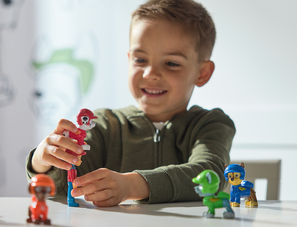 Psi Patrol 7w1 Zestaw Figurek Rescue Wheels Ryder i Szczeniaki