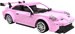 Klocki Konstrukcyjne CaDA Auto Sportowe różowy samochód Wyścigowy Legand Sports Cars RS Wyścigówka 280 elementów RC Dual Mode