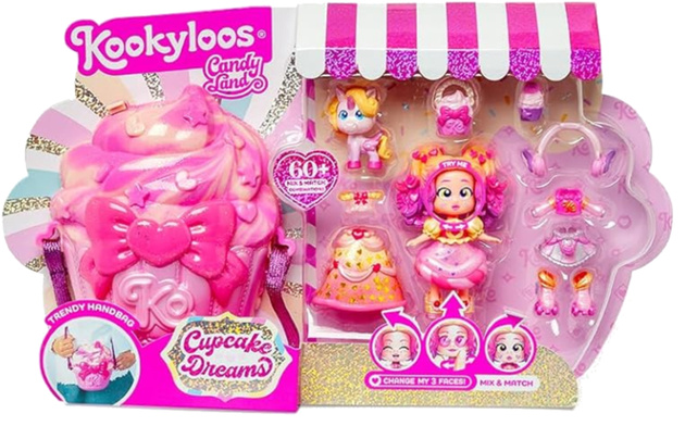 Kookyloos Cupcake Dreams Figurka Kolekcjonerska z torebką i akcesoriami