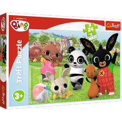 Puzzle 24 Maxi Bing Zabawa w parku