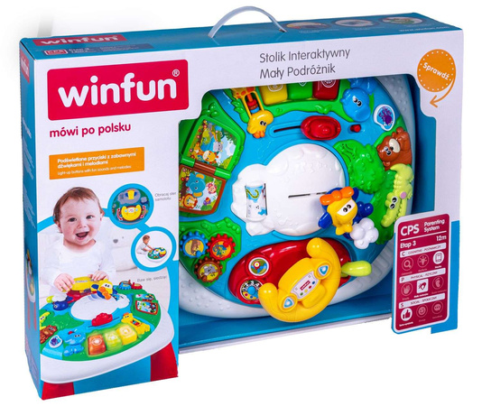 OUTLET Stolik Interaktywny Mały Podróżnik