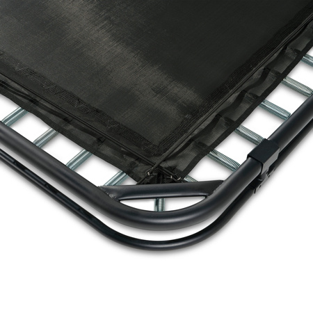 Trampolina ogrodowa ziemna sportowa EXIT InTerra 214 x 305 cm czarna