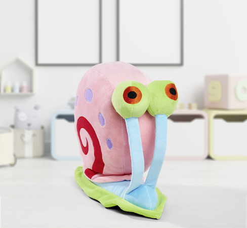 Spongebob Maskotka Gacuś - pluszak ślimak domowy kolorowy 30 cm 0+