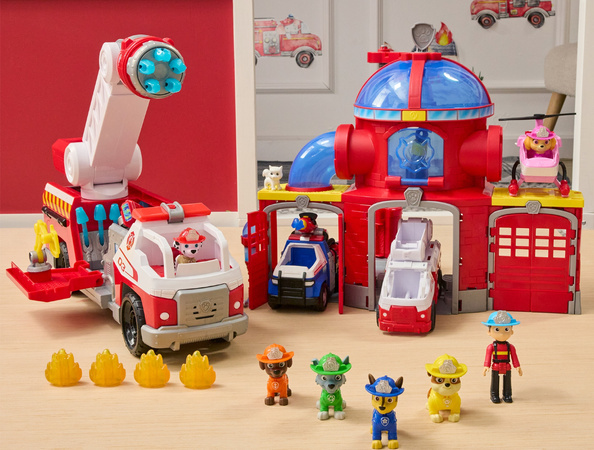 Psi Patrol Fire Rescue Helikopter Ratunkowy Skye Chopper + Figurka