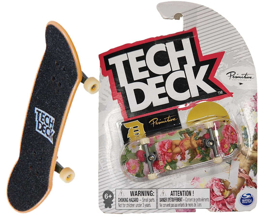Tech Deck deskorolka Primitive Rodriguez fingerboard + naklejki