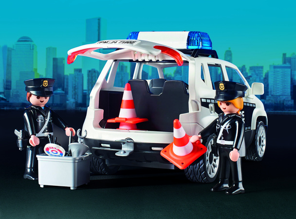 Playmobil Action Heroes Zestaw Posterunek Policji 204 elementy