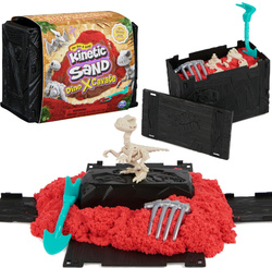 Piasek kinetyczny Wykopaliska Dino XCavate Zestaw poszukiwanie Szkielet Dinozaur Kinetic Sand + akcesoria
