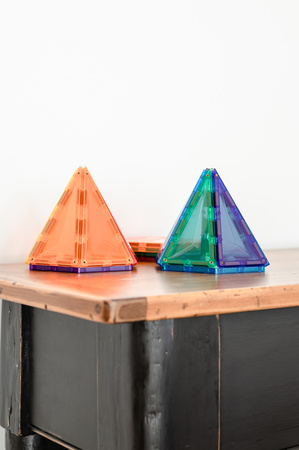 CONNETIX Rainbow Geometry Pack Kreatywne klocki magnetyczne 30 elementów