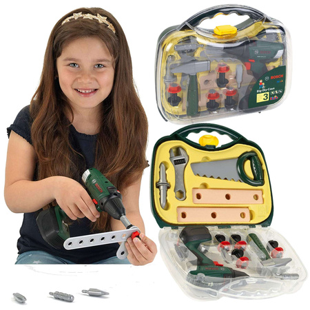 Walizka Bosch z wkrętarką i akcesoriami Klein