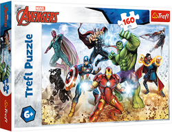 Puzzle Avengers Gotowi by ratować świat 160 elementów Trefl 15368