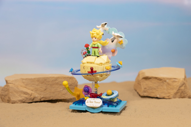 Klocki konstrukcyjne Pantasy Mały Książę Planeta Starry Ride Planet Le Petit Prince 220 elementów