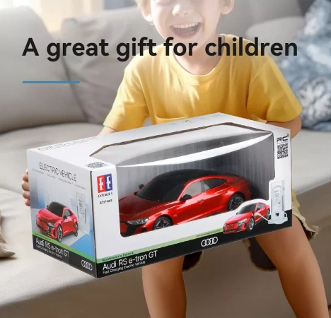 Double Eagle Zdalnie sterowany pojazd Audi RS e-tron GT 1:14 E727-003 niebieskie