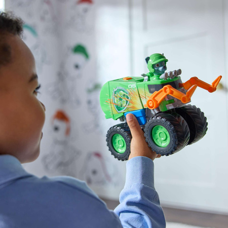 Psi Patrol Rescue Wheels Pojazdy terenowe z figurkami Marshalla i Rocky 6cm