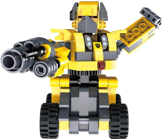 Klocki konstrukcyjne CaDA Hornet Robot Samochód 2w1 Pull-back 267 elementów