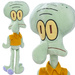 Spongebob Maskotka Skalmar Squidward pluszak 35 cm