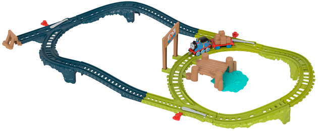 Tomek i Przyjaciele Zestaw Torów Dostawa do Doków + lokomotywa Tomek 17 elementów