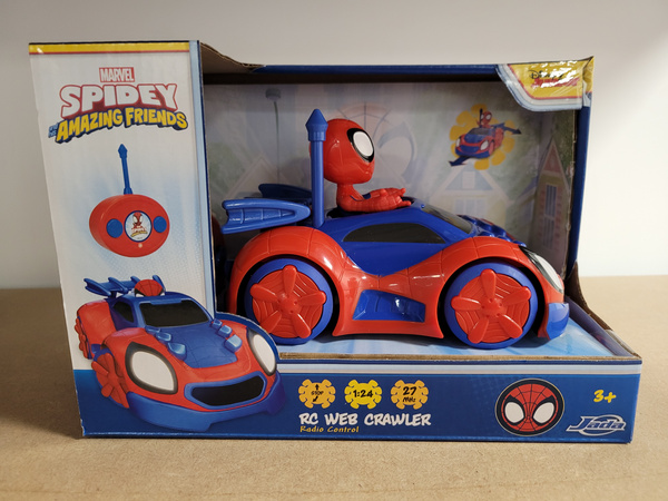 OUTLET Zdalnie sterowany pojazd Crawler Spidey i super-kumple RC USZKODZONE OPAKOWANIE