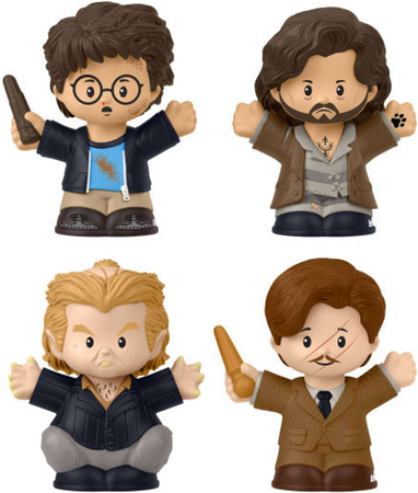 Harry Potter i Więzień Azkabanu Zestaw 4 figurki kolekcjonerskie czarodzieje