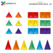 CONNETIX Rainbow Mini Pack Kreatywne klocki magnetyczne 24 elementy