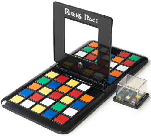 Wyścig Rubika kostka towarzyska logiczna gra planszowa układanka Rubik's Race Spin Master