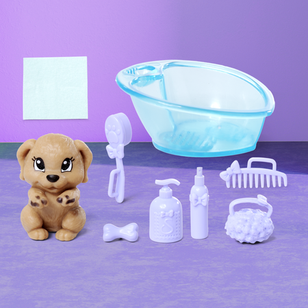 Evi Love Psia kąpiel lalka + piesek + akcesoria
