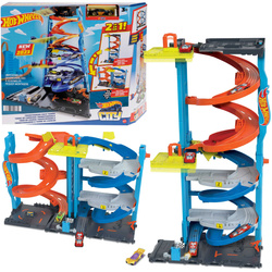 Hot Wheels City zestaw Wyścigowa Wieża z transformacją + pojazd