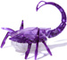Hex Bots Ruchoma Figurka Scorpion Fioletowy Zabawka Sensoryczna Światło