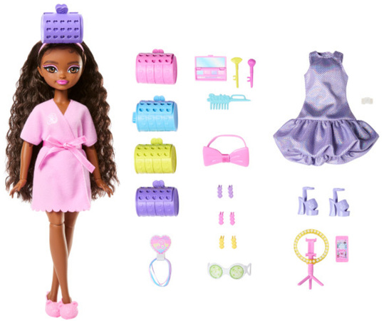 Barbie Dream Besties Festival Looks Zestaw Lalka modowa Brooklyn+ akcesoria