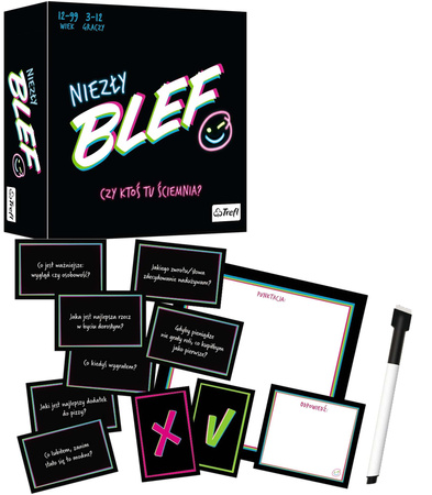 Niezły Blef Gra Karciana Towarzyska Rodzinna Trefl 12+