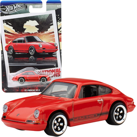 Hot Wheels National Icons auto '67 Porsche 911 R 7 cm