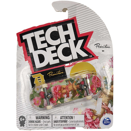 Tech Deck deskorolka Primitive Rodriguez fingerboard + naklejki