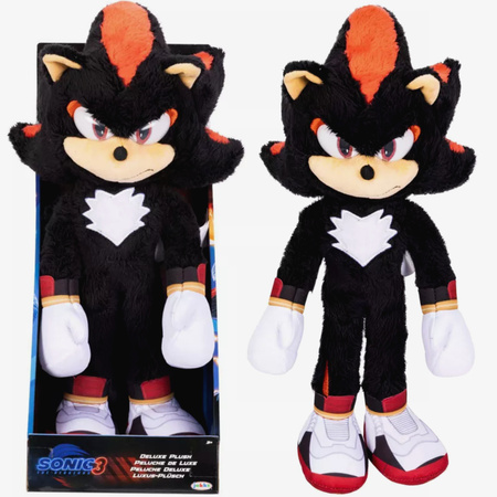Maskotka Pluszak Sonic 3 the Hedgehog Deluxe Shadow 35 cm