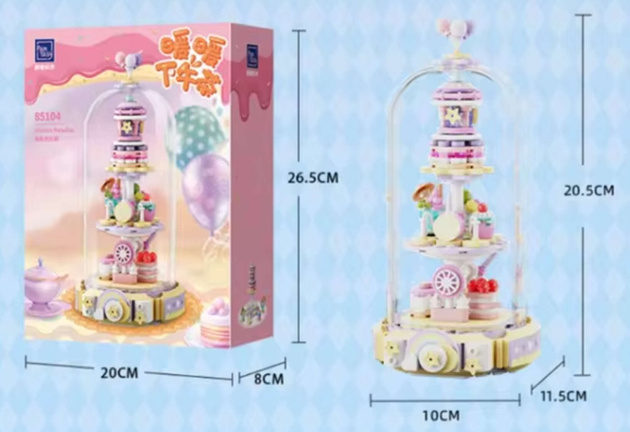 Klocki konstrukcyjne Pantasy Unicorn Paradise 270 elementów