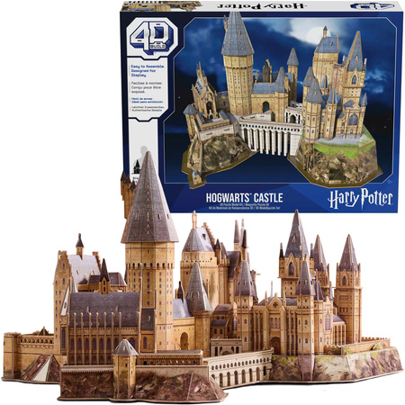 Puzzle 4D Build Harry Potter Hogwarts Zamek i pociąg Express modeli 3D do złożenia
