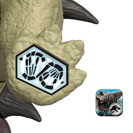 Jurassic World Odrodzenie Figurka Dinozaur Ankylosaurus 24 cm Dźwięk