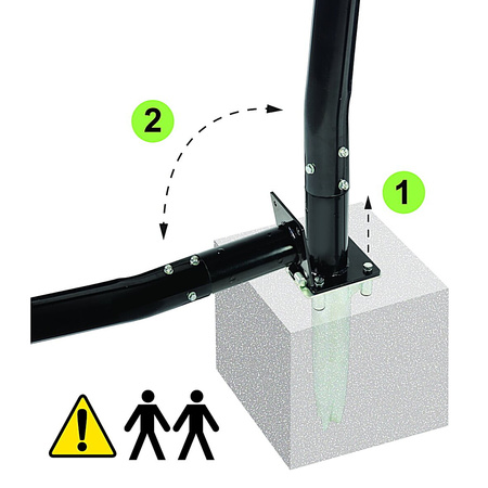 Kosz do gry Koszykówka Regulowany zestaw stojący do wsadów Galaxy 116x77 cm