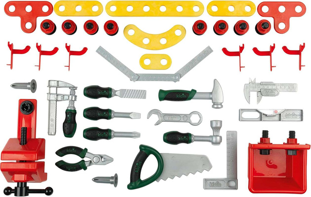 Duży warsztat Bosch mini z narzędziami dla dzieci Klein 8580