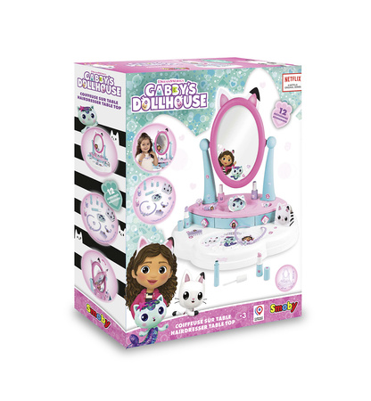 Koci Domek Gabi Toaletka Studio Kosmetyczne Makijaż 12 akcesoriów